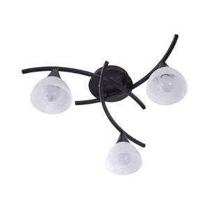 B-Ware Lindby Deckenlampe Della Hängeleuchte Lampe Leuchte Dreiflammig E14 Schwarz G482