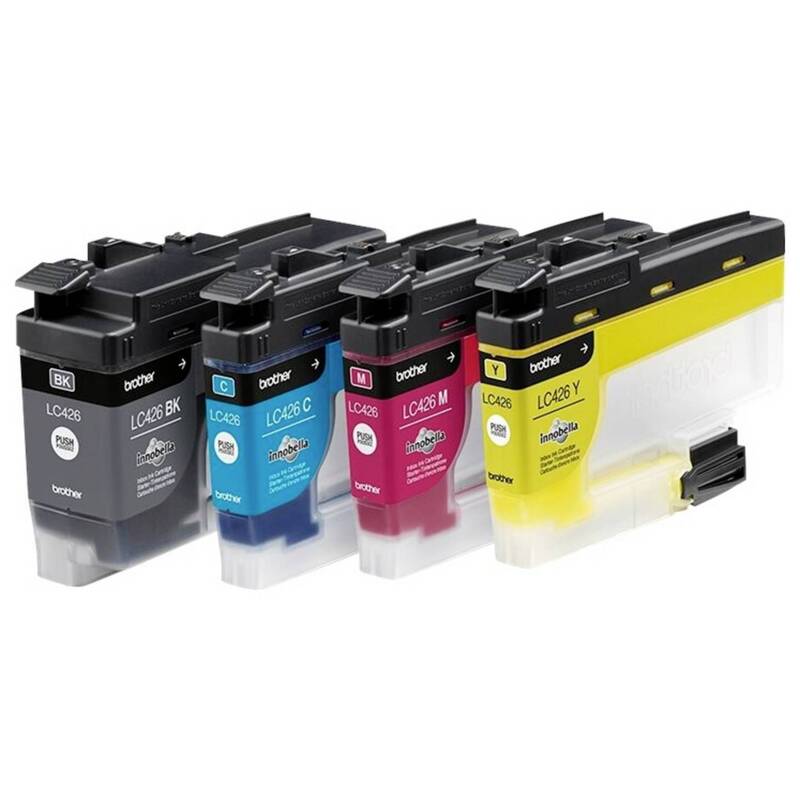 Brother Druckerpatrone LC426 Original Kombi-Pack Schwarz Cyan Gelb Magenta Set - 4977766817332