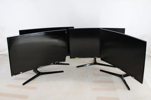 4x Samsung 27 Zoll Curved Monitore C27F398FWR / C27F396FHU – Set