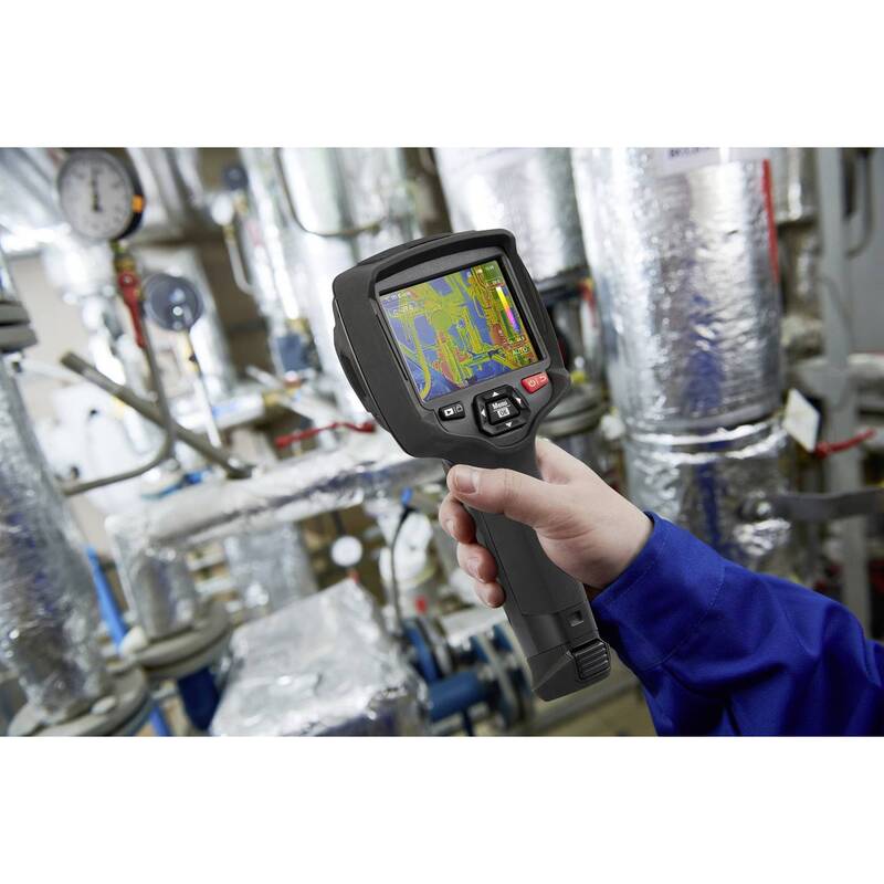 VOLTCRAFT Wärmebildkamera Thermalkamera WB-430 Digitalkamera Touchscreen WiFi 2m - 4064161291000