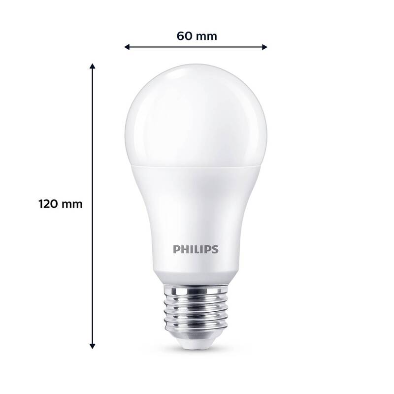 Philips LED-Lampe E27 13W 1521lm 4000K matt 6er Pack energieeffizient - 8719514451353
