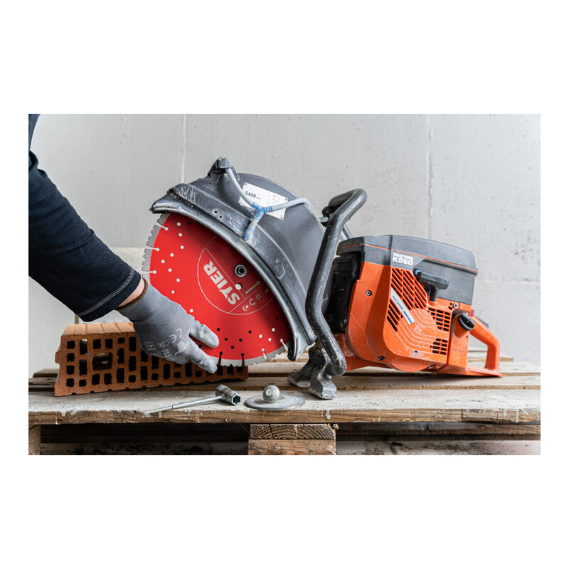 STIER Diamanttrennscheibe Universal Ø400mm Beton Trennscheibe 12mm 4700U/min - 4260438997020