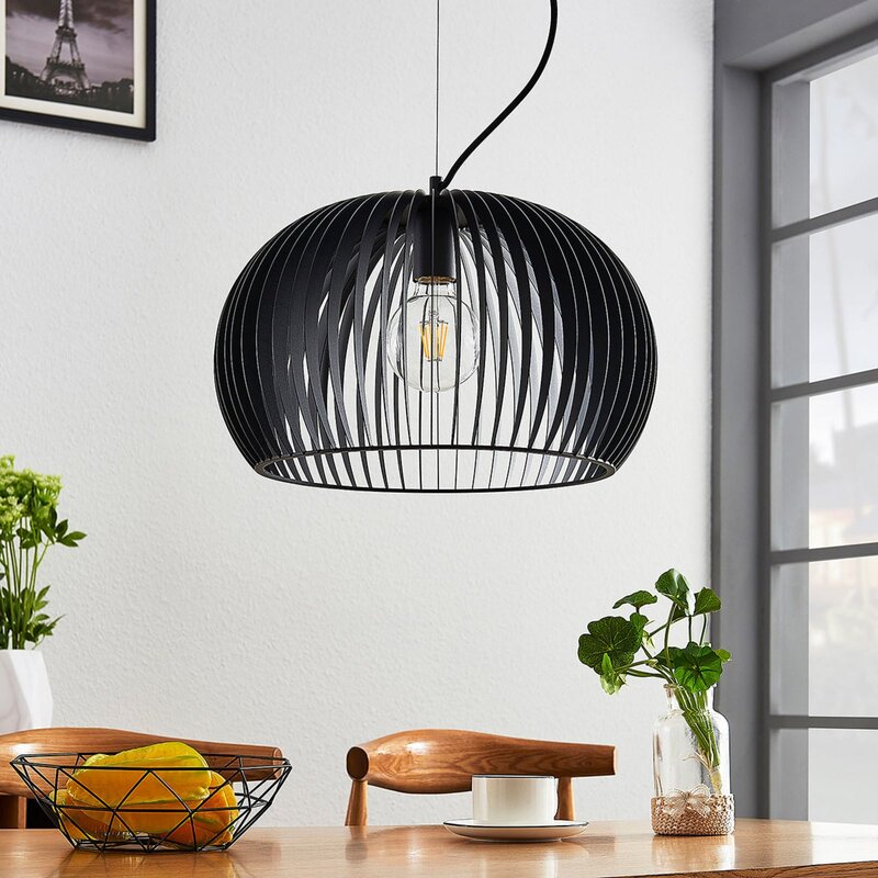 Lindby Pendelleuchte Jusra Deckenlampe Hängeleuchte Deckenlampe Deckenlicht E27 - 4251096551754