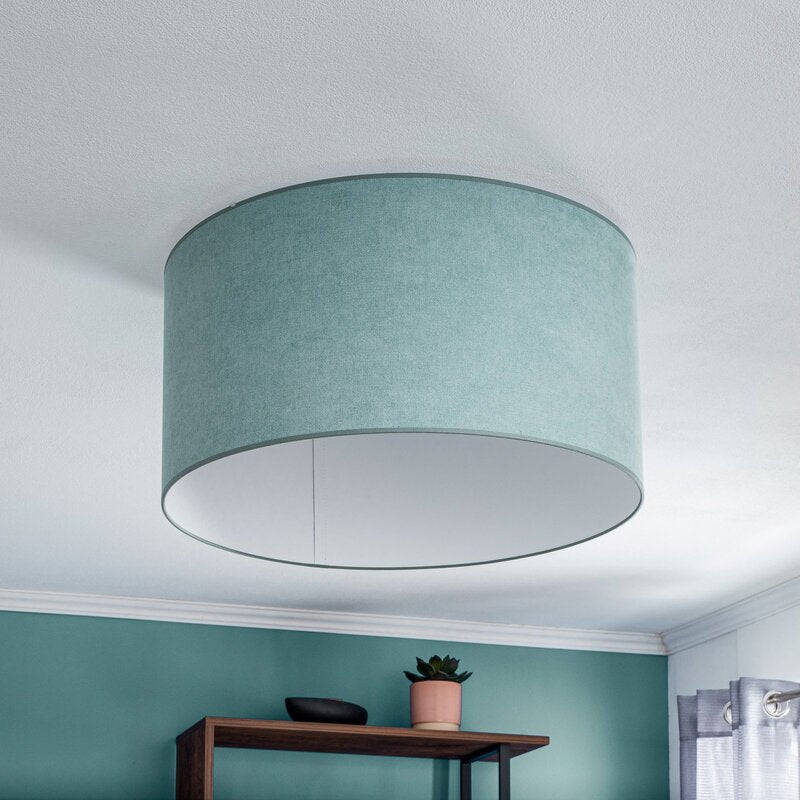Euluna Deckenlampe Pastell Roller Deckenleuchte Mintgrün Leuchte Ø 60 cm LED E27 - 5903689183949