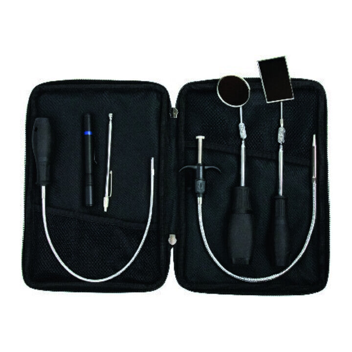 Magnetheber Set Inspektionswerkzeug Werkzeug 6-tlg schwarz - 4030884609644