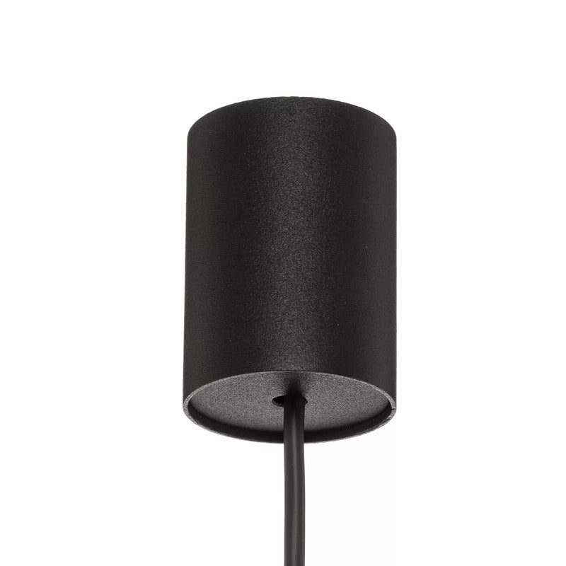 Hängelampe Laser einflammig schwarz Schirm 75 cm Deckenlampe Deckenleuchte Lampe - 7022096