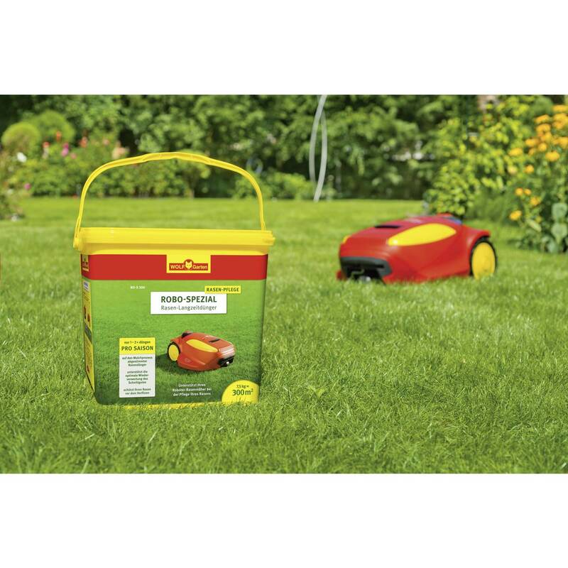 WOLF-Garten Rasendünger Dünger Mähroboter RO-S 300 Rasen 7,5 kg 2 STÜCK - 4009269389556