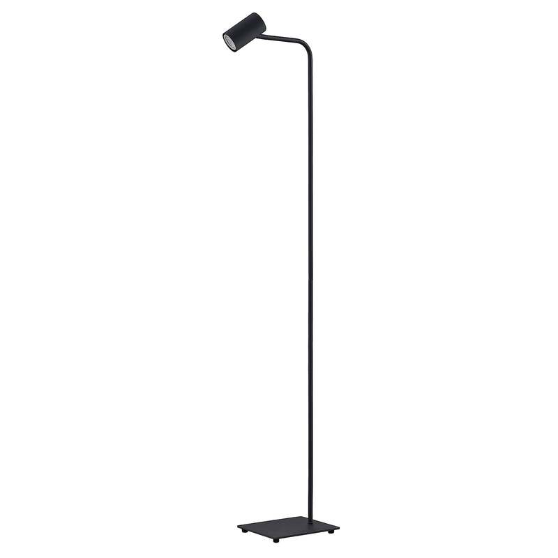 Lindby Stehleuchte Sanad LED Stehlampe Lampe schwarz 140cm Metall GU10 Leuchte - 4251911703146
