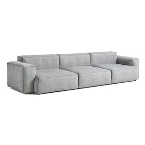 D-Ware Hay - Mags Soft Sofa 3-Sitzer Kombination 1 Armlehne hellgrau SIEHE TEXT/FOTO