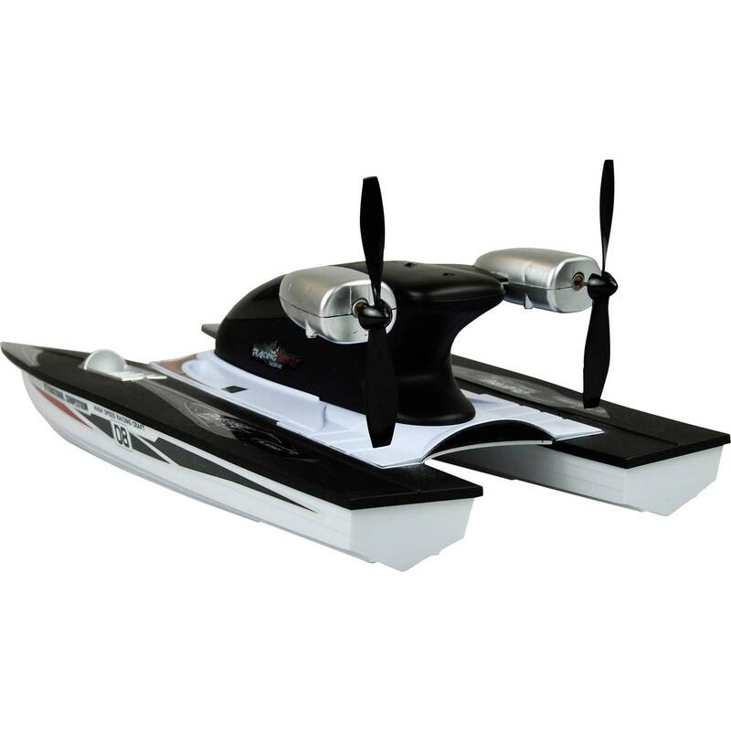 Amewi RC Motorboot Propeller Speed Catamaran Modellboot ferngesteuert 361mm - 4260677953269