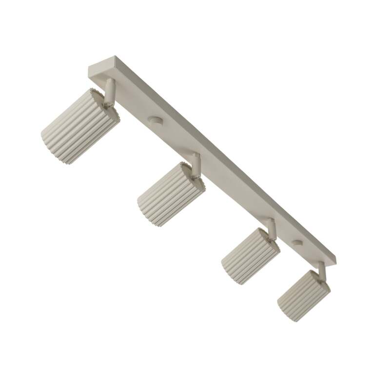 SOLLUX LIGHTING Marke Deckenstrahler Spot Lampe Karbon beige Länge 81 cm - 5907073000812