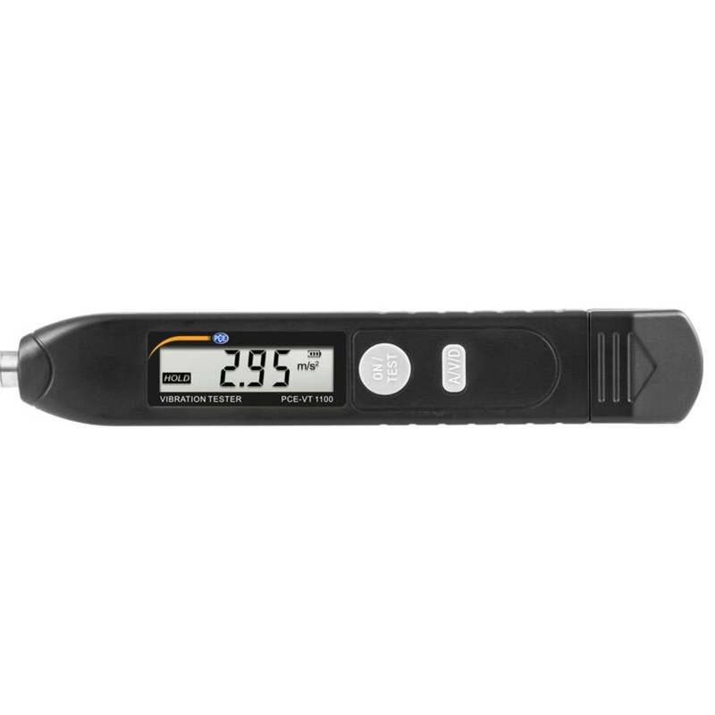PCE Instruments Beschleunigungsaufnehmer PCE-VT Messgerät Schwingungsmesser - 4250348718365