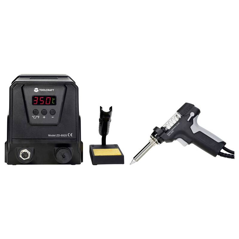 Toolcraft Entlötstation ZD-8925 digital 90W 160 - 480°C Entlötsaugpumpe Löten - 4053199518142