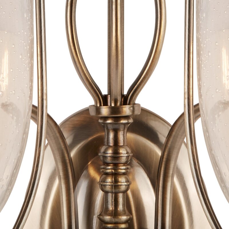 Silhouette Wandleuchte Wandlampe 2-flammig Beleuchtung Wohnzimmer Innenbereich - 5013874207616