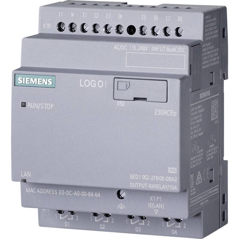 Siemens SPS-Steuerungsmodul 6ED1052-2FB08-0BA2 Automatisierung 115V 230V AC DC - 4034106034450