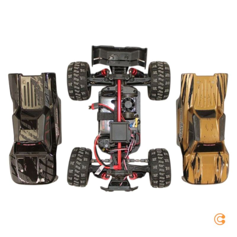 MJX Hyper GO Truggy 1:14 RC Modellauto Allradantrieb 55 km/h inkl. Akku Gold - 4064161341750