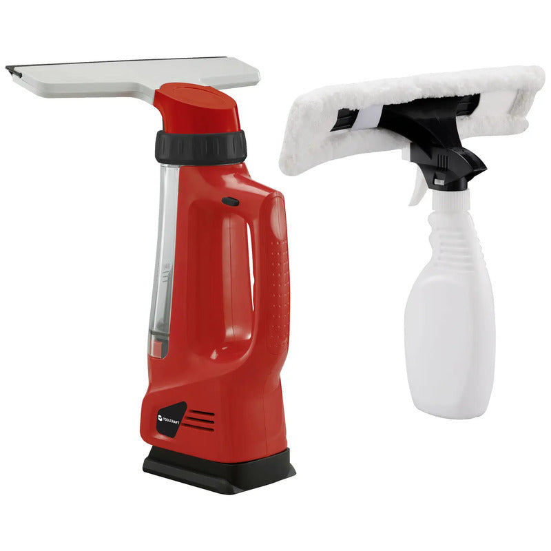 Toolcraft Fenstersauger inkl. Zubehör, akkubetrieben, schwarz, 20 V - 4064161250045