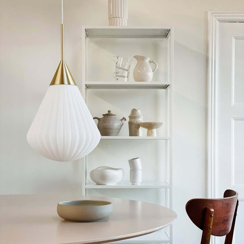 Dyberg Larsen Pendellampe Deckenleuchte Ballon Ø 33 cm weiß SIEHE TEXT/FOTO - 5704709093565