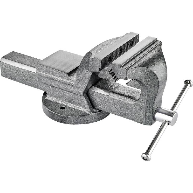 Toolcraft Schraubstock Spannstock Werkzeughalter 100mm Backenbreite 125mm max. - 4053199574940
