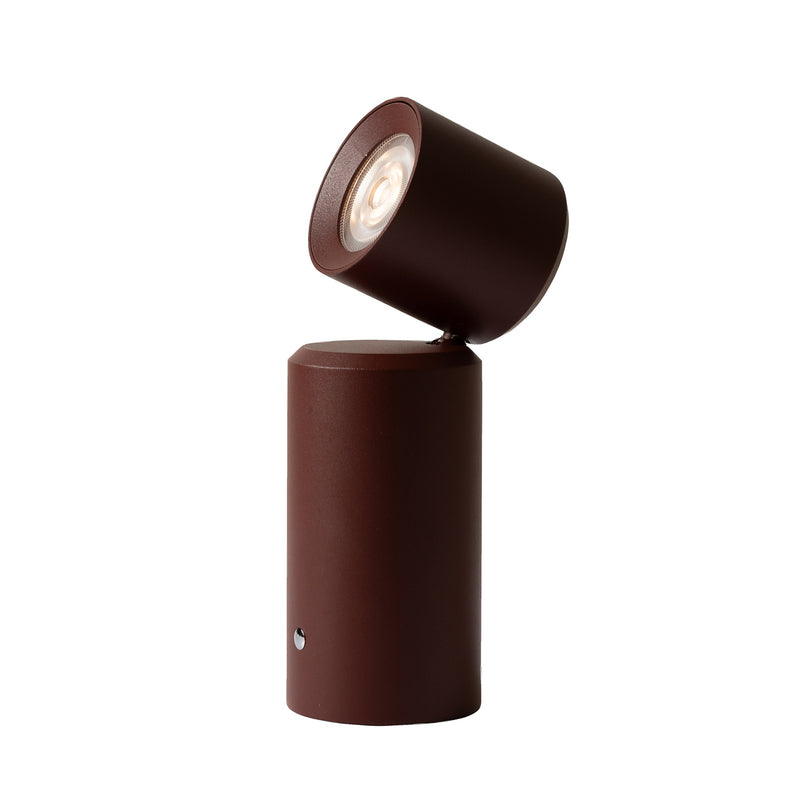 It´s about Romi Tischlampe Milan LED dimmbar dunkelrot Touchdimmer 19cm Leuchte - 8716248097772