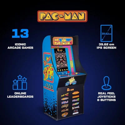 Ms. PAC-MAN Classic SE Arcade Spielautomat 13 Spiele Retro Spielmaschine 1150mm - 1210001602649
