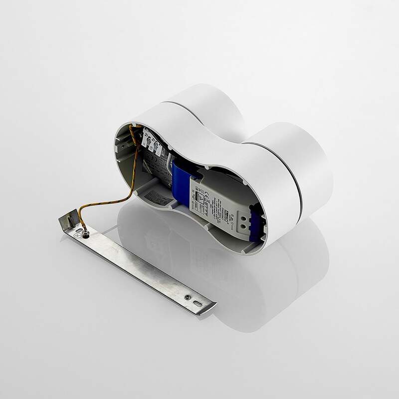 Arcchio Deckenstrahler Spot LED weiß Rotari Aluminium Lampe warmweiß dimmbar - 4251096579369
