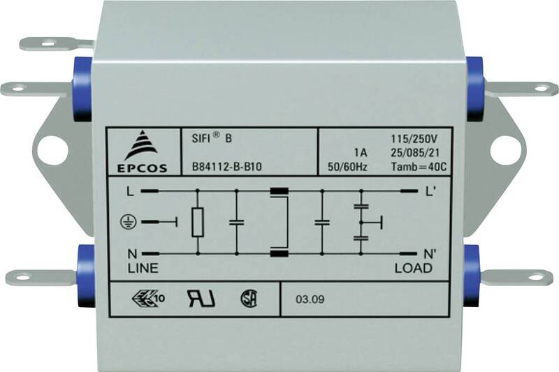 Epcos B84112BB120 Entstörfilter flammhemmend 250 V/AC 20 14 STÜCK - 2050000145889