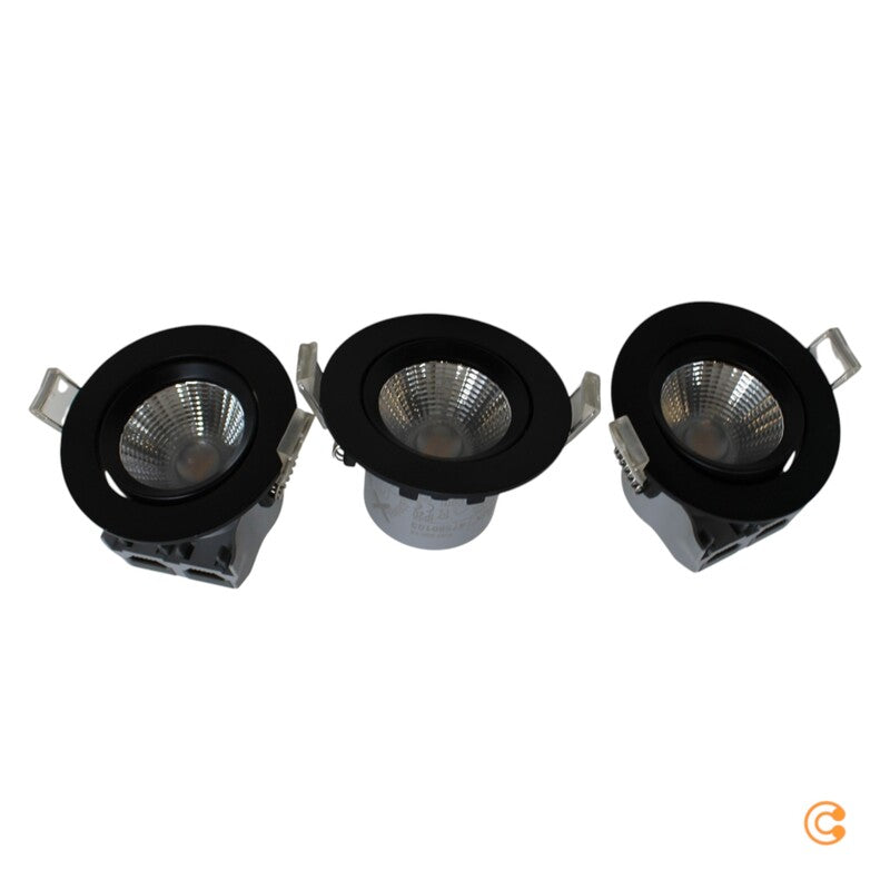 Nordlux LED-Deckeneinbauspot Freemont Deckenlampe Deckenleuchte 3er Set schwarz - 5701581415881