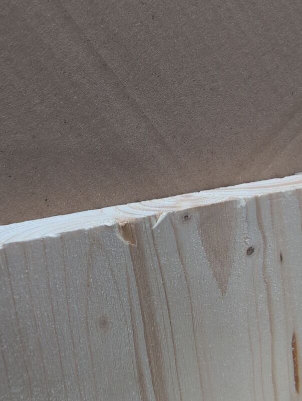 Tischplatte Fichte 180x80cm unbehandelt fein geschliffen für Möbelprojekte Holz - 4000868737779