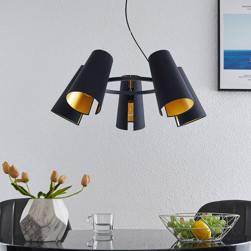 Lucande Kemoni Hängeleuchte 5 flammig Hängelampe Deckenlampe Deckenleuchte 607 - 4251911731064