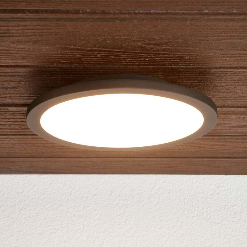 Lucande LED-Außendeckenleuchte Malena mit Bewegungsmelder IP65 11,5 W - 4251096527193