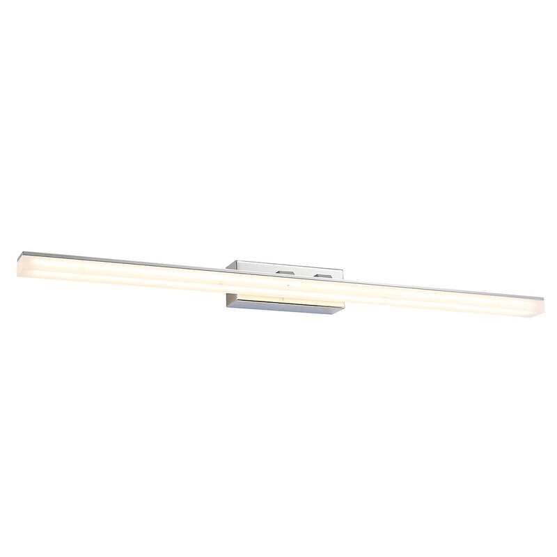 Lucande Wandleuchte LED Spiegelleuchte Julie Lampe Badezimmer chrom 75cm IP44 - 4251096530520