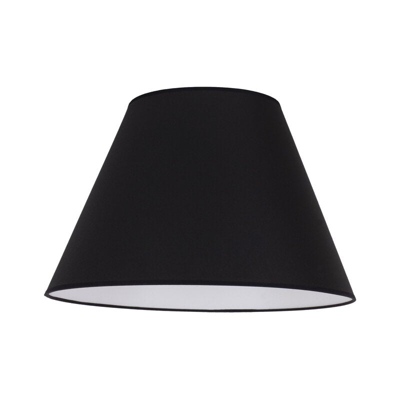 Euluna Lampenschirm Sofia Leuchtenschirm Dekoschirm Deko Höhe 31 cm schwarz/weiß - 5903689185745
