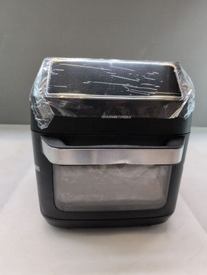 C-Ware GOURMETmaxx Heißluft-Ofen Heißluftfritteuse Digital schwarz 12 Liter Zubehörset