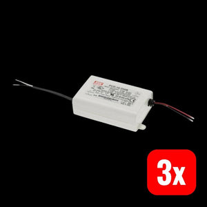 B-Ware Mean Well LED-Treiber Konstantstrom PCD-16-1400B dimmbar 16W 1.4A 8-12V IP30
