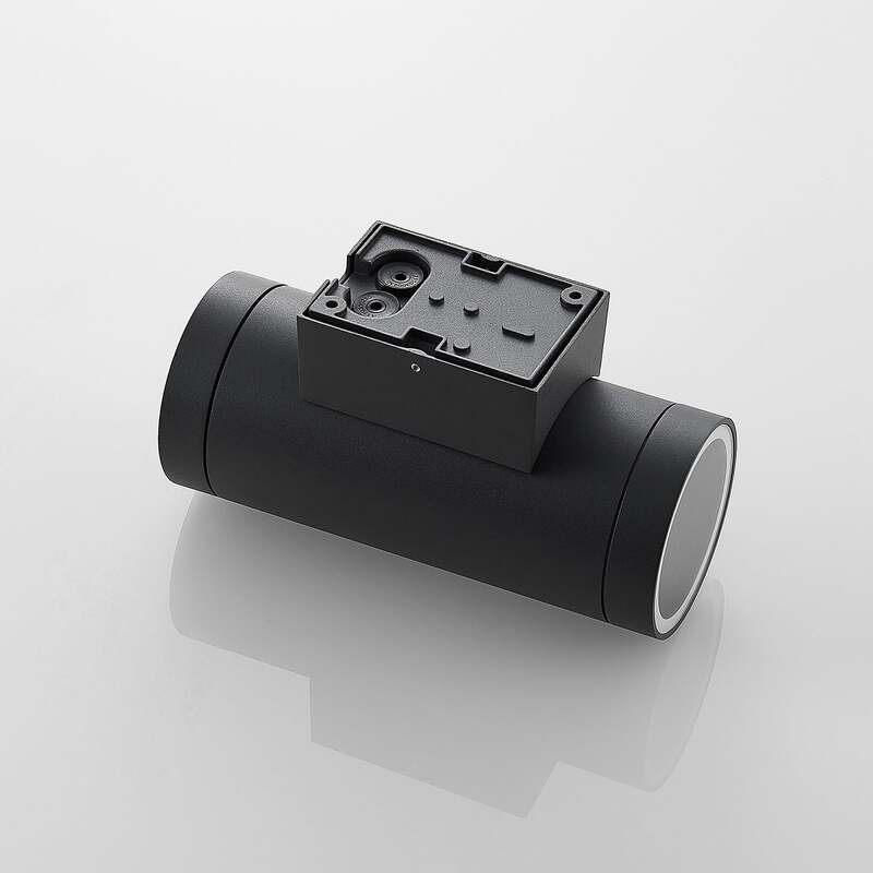 Lucande Außenwandleuchte Thomke 2-flammig LED Gartenlampe anthrazit IP65 25,2cm - 4251096569322
