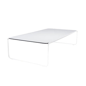 B-Ware Lapalma Toé T56 Beistelltisch weiß HPL weiß128x64x30cm Gestell SIEHE TEXT/FOTO