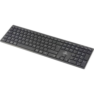 B-Ware Renkforce RF-ARKB-400 Tastatur Keyboard Multi-Geräte wiederaufladbar kabellos