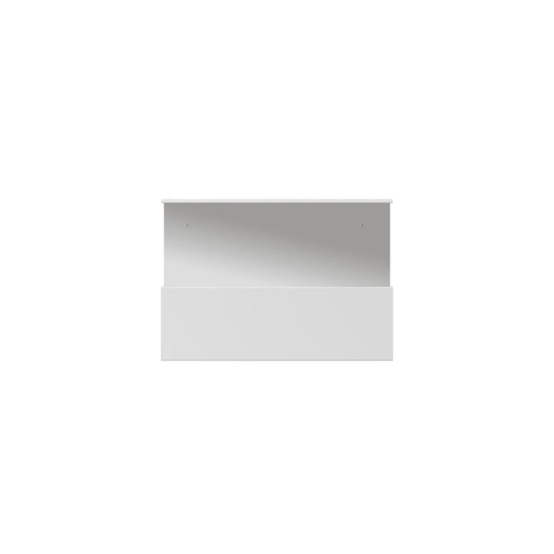 Nichba Design Schuhbox Aufbewahrung Schuhe weiß 50 cm Stahl minimalistisch - 5713539000513