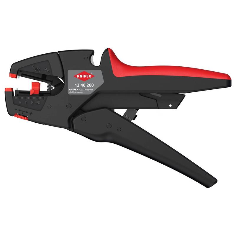 Knipex 12 40 Automatische Abisolierzange 0,03-10 mm² für Elektroarbeiten - 4003773040262