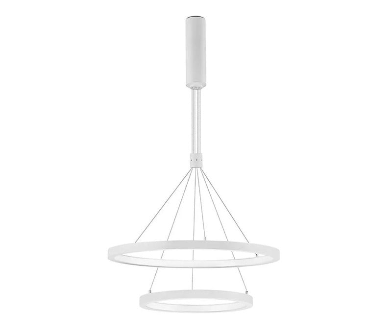 Nova Luce Pendelleuchte Hängelampe LED Empatia Weiß 60 cm Lampe SIEHE TEXT/FOTO - 5212017422057