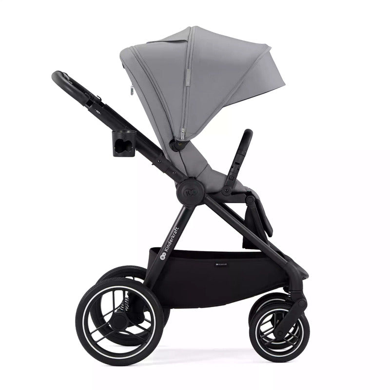 Kinderkraft Kinderwagen Buggy Kombikinderwagen Nea 2in1 Platinum Grey Testsieger - 5902533919826