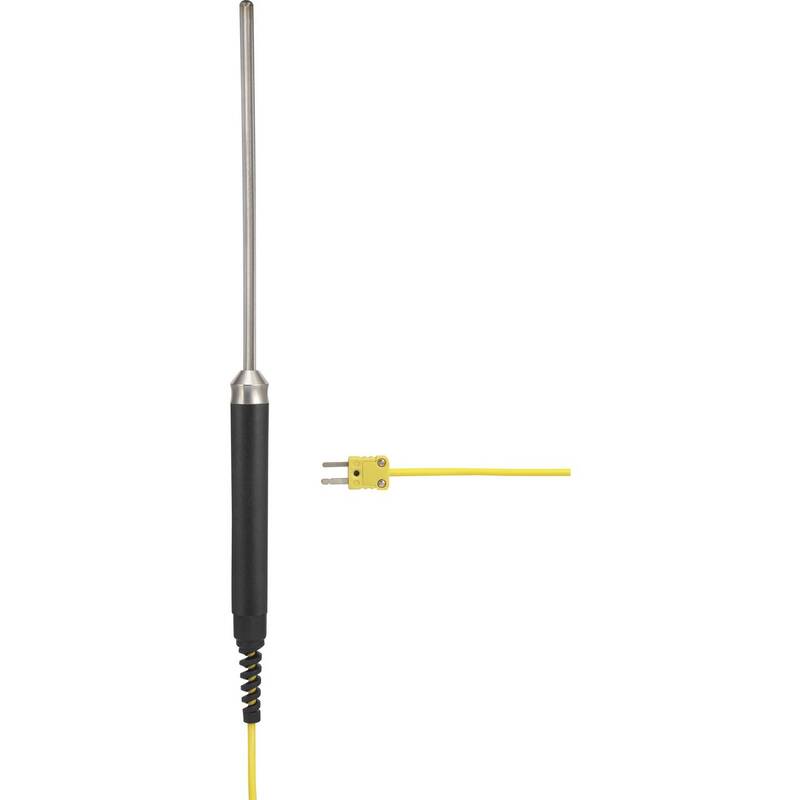 Voltcraft Tauchfühler TP-208 Fühler-Typ K -100 bis 1000 °C Thermoelement-Stecker - 4053199525348