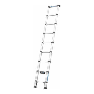 B-Ware ZARGES Compactstep L Teleskop-Sprossen-Anlegeleiter 9 Sprossen 2,66m 8,4kg