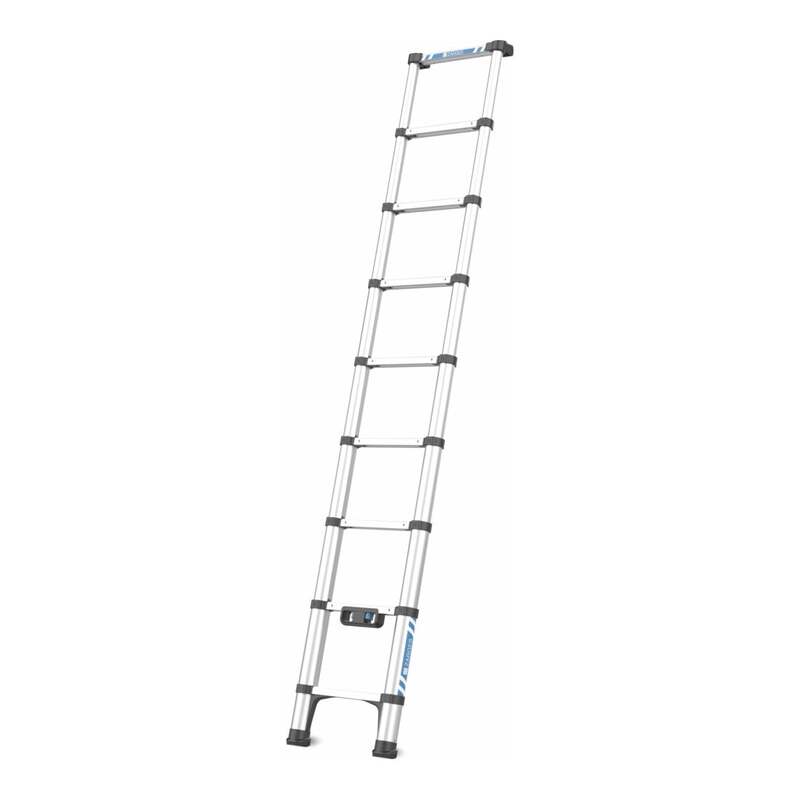 ZARGES Compactstep L Teleskop-Sprossen-Anlegeleiter 9 Sprossen 2,66m 8,4kg - 4003866404001