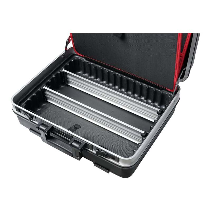 STIER Werkzeugkoffer Werkzeugbox Set schwarz ABS Kunststoff 475x385x190mm leer - 4251709645962