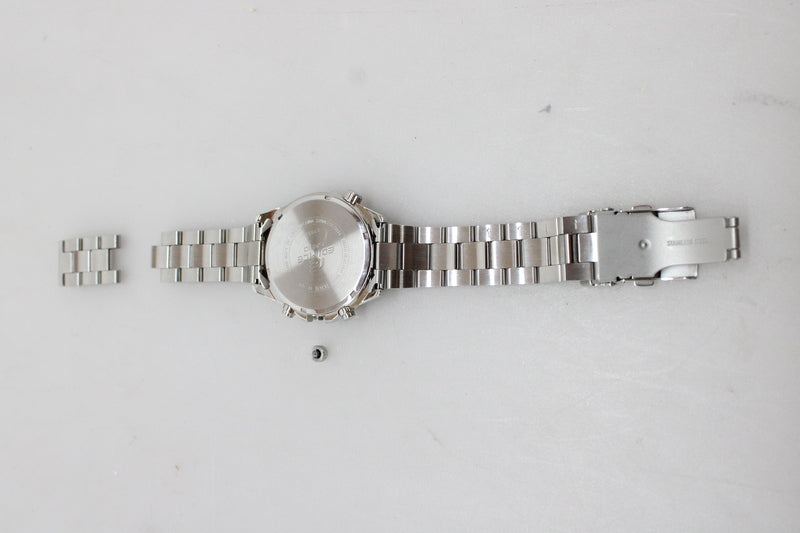 Casio Armbanduhr Analoguhr Uhr Herrenuhr Edelstahl Mineralglas DEFEKTWARE - 4971850416180