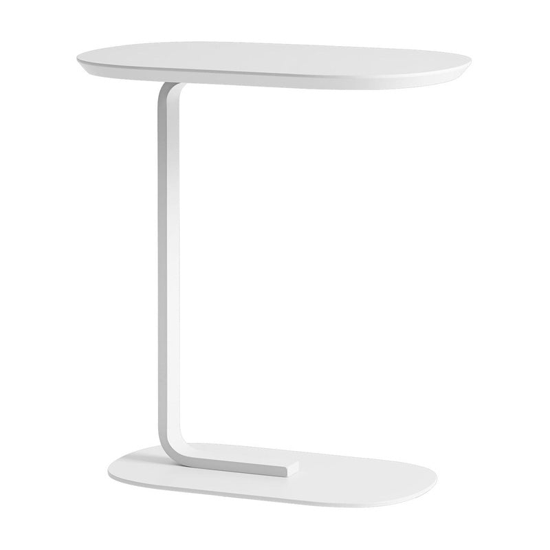 Muuto Relate Beistelltisch Sofatisch Couchtisch Wohnzimmertisch Tisch weiß Stahl - 5713294318779