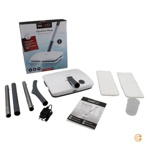 D-Ware MAXXMEE Bodenwischer Akku-Vibrationsmopp Wischmopp Handgriff Stiel Mikrofaser