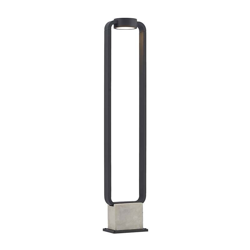 Lucande Wegeleuchte Gartenleuchte Belna LED Pollerleuchte anthrazit 100cm IP65 - 4251911702606